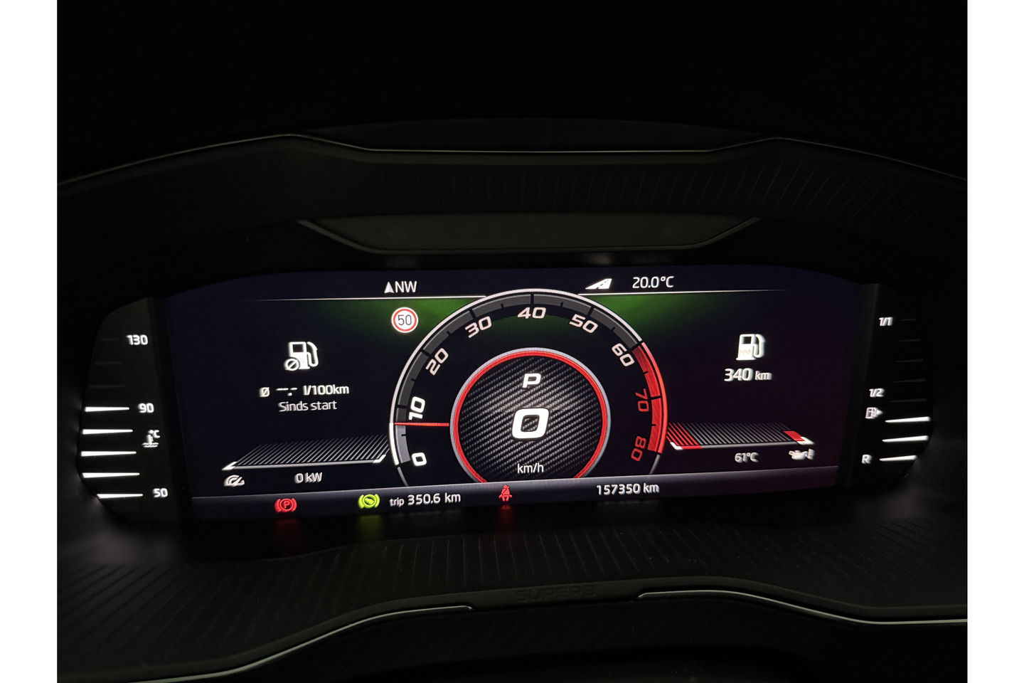 Škoda Superb 1.5 TSI 150PK ACT Sportline Business Pano LED Sfeer Trekaak Virtual Camera Carplay Memory Clima Cruise Navi PDC 19''LMV
