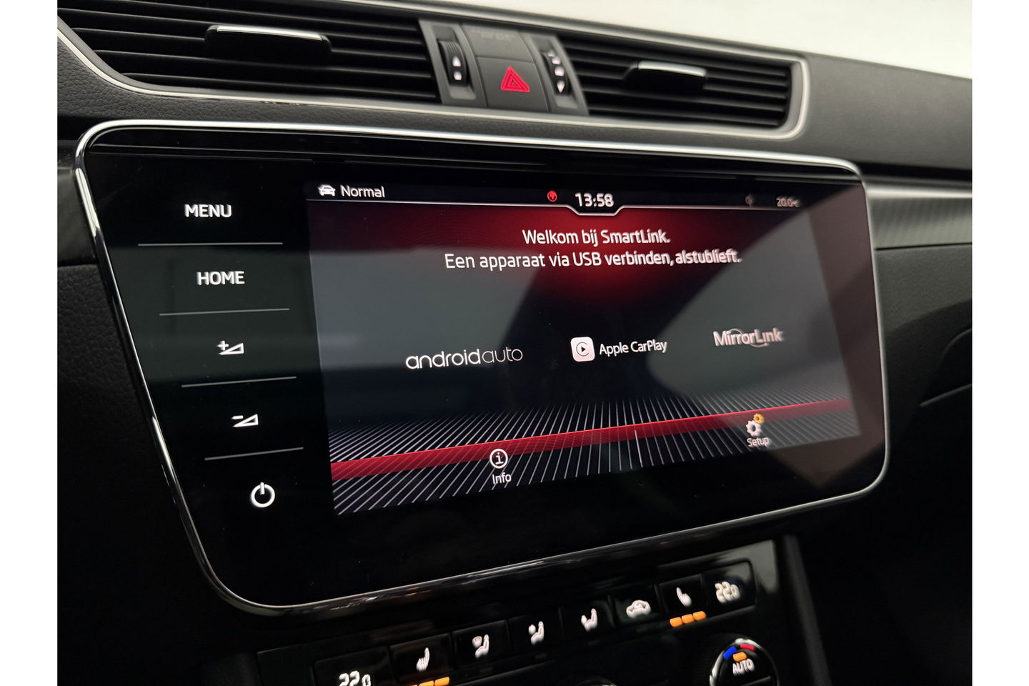 Škoda Superb 1.5 TSI 150PK ACT Sportline Business Pano LED Sfeer Trekaak Virtual Camera Carplay Memory Clima Cruise Navi PDC 19''LMV
