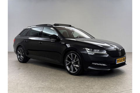 Škoda Superb 1.5 TSI 150PK ACT Sportline Business Pano LED Sfeer Trekaak Virtual Camera Carplay Memory Clima Cruise Navi PDC 19''LMV