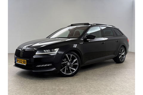 Škoda Superb 1.5 TSI 150PK ACT Sportline Business Pano LED Sfeer Trekaak Virtual Camera Carplay Memory Clima Cruise Navi PDC 19''LMV