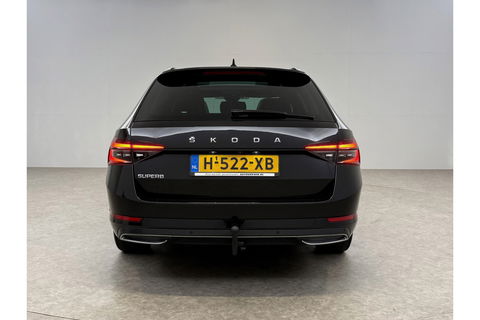 Škoda Superb 1.5 TSI 150PK ACT Sportline Business Pano LED Sfeer Trekaak Virtual Camera Carplay Memory Clima Cruise Navi PDC 19''LMV