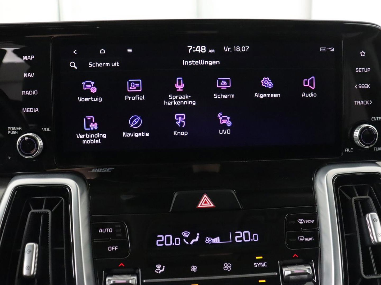 Kia Sorento 1.6 T-GDI Hybrid 2WD ExecutiveLine 7-persoons | Panoramadak | Stoelventilatie | Head-Up | 360 Camera | Leder | Adaptive cruise | Stoel & stuurverwarming | Park Assist | Memory | Carplay