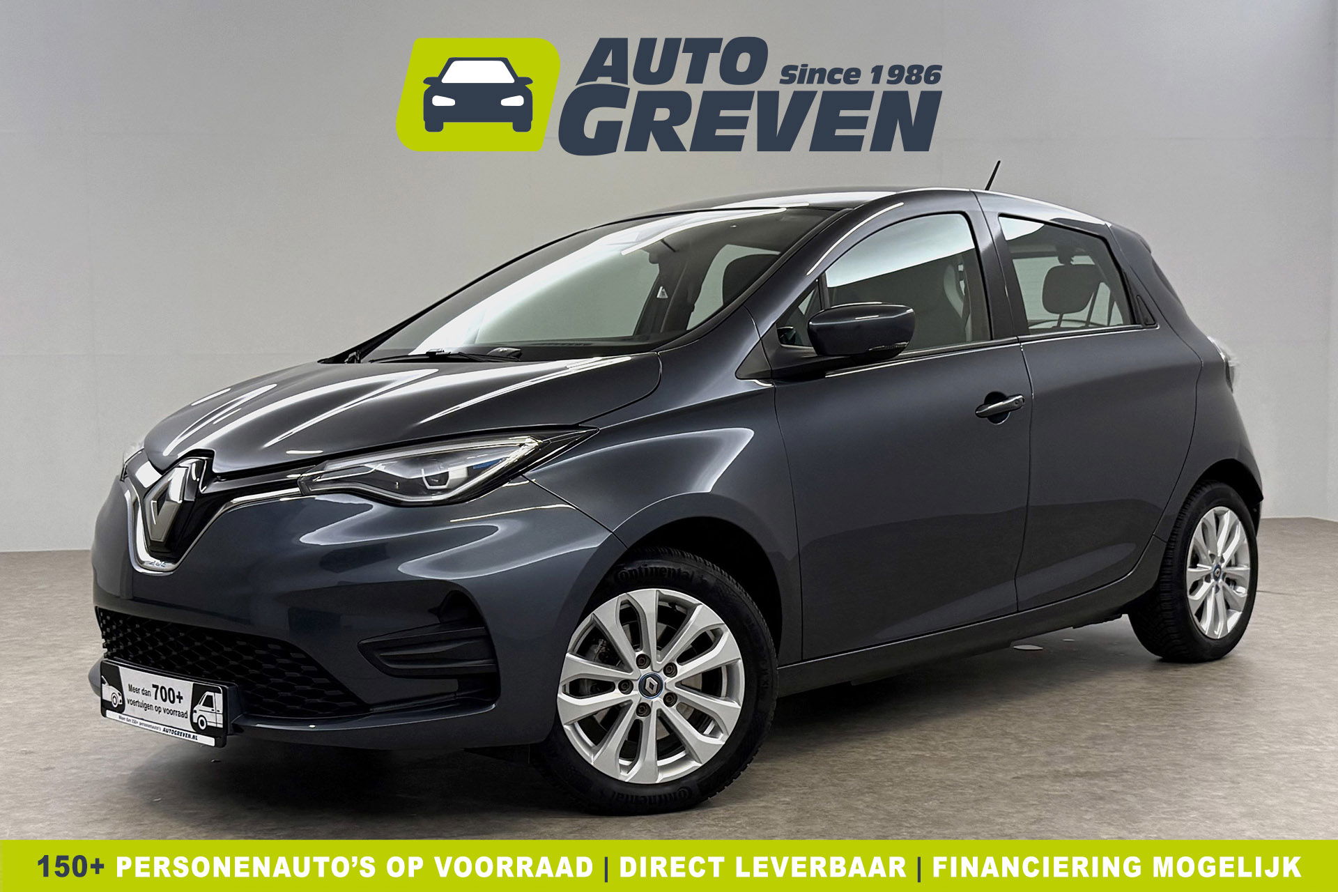 Renault ZOE 52 kWh EXPERIENCE Limousine Huur-Accu LED Airco Virtual Cruise Navigatie 16''LMV