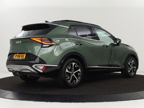 Kia Sportage 1.6 T-GDi Hybrid DynamicPlusLine | Panoramadak | Matrix LED | Trekhaak | Half leder | Adaptive cruise | Stoel & stuurverwarming | Camera | Carplay | Keyless | Navigatie