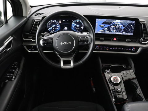 Kia Sportage 1.6 T-GDi Hybrid DynamicPlusLine | Panoramadak | Matrix LED | Trekhaak | Half leder | Adaptive cruise | Stoel & stuurverwarming | Camera | Carplay | Keyless | Navigatie