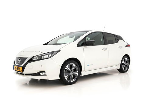 Nissan Leaf Tekna 40 kWh Aut. *LEATHER-FABRIC | FULL-LED | BOSE-SURROUND | ADAPTIVE-CRUISE | TOPVIEW | KEYLESS | NAVI-FULLMAP | BLINDSPOT | DAB+ | PDC | HEATED-COMFORTSEATS | TOWBAR | DIGI-COCKPIT | 17"ALU