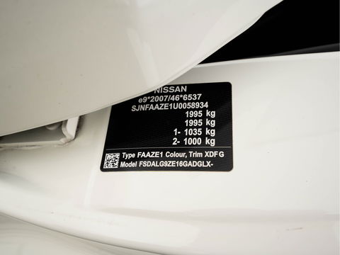 Nissan Leaf Tekna 40 kWh Aut. *LEATHER-FABRIC | FULL-LED | BOSE-SURROUND | ADAPTIVE-CRUISE | TOPVIEW | KEYLESS | NAVI-FULLMAP | BLINDSPOT | DAB+ | PDC | HEATED-COMFORTSEATS | TOWBAR | DIGI-COCKPIT | 17"ALU