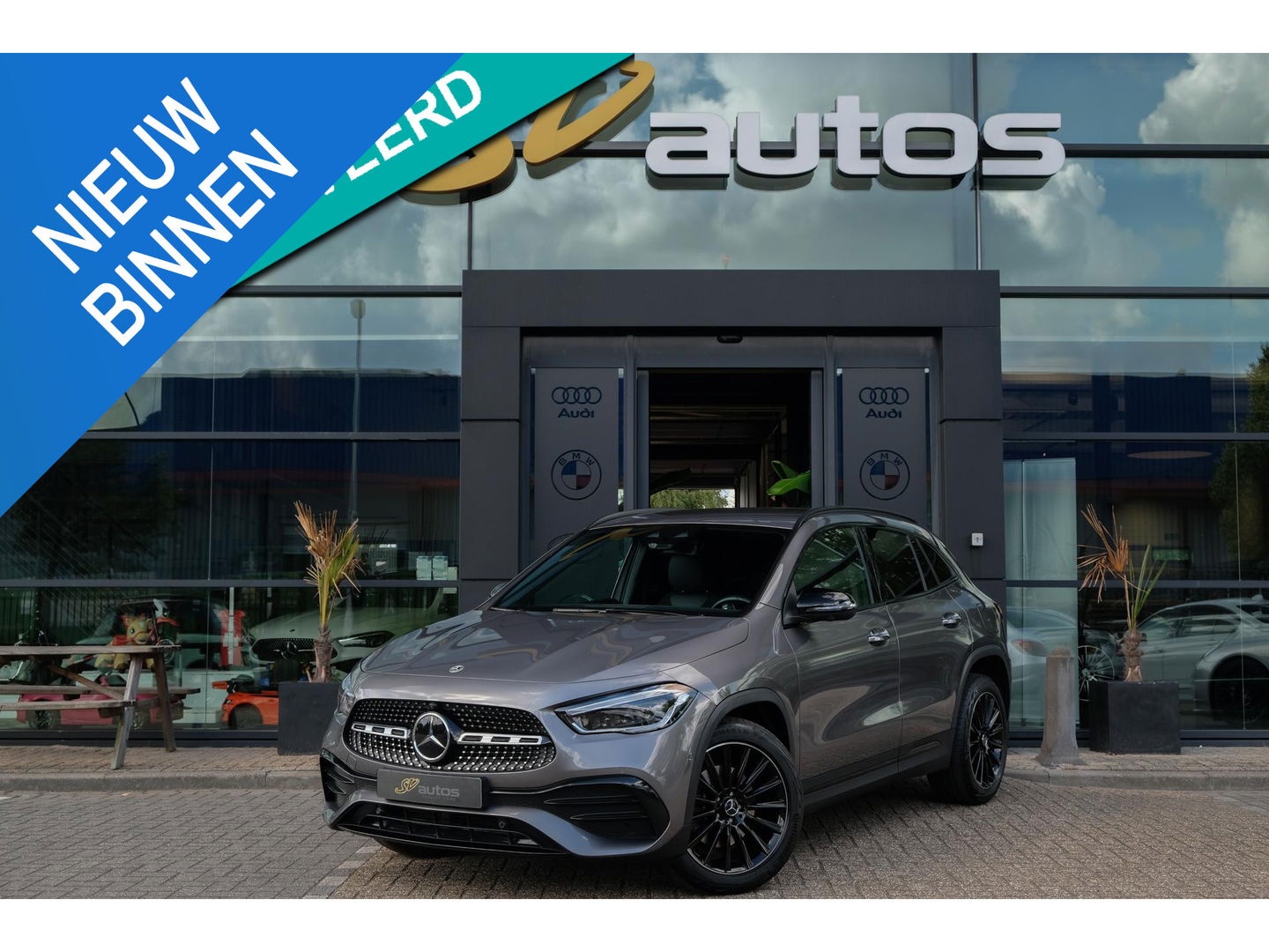 Mercedes-Benz GLA GLA250e AMG 218pk Hybrid Widescreen Distronic 360 camera Carplay Multibeam led