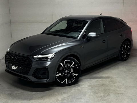 Audi Q5 Sportback 55 TFSI e BlackEdition S-Line Luchtvering Sfeer. Carplay
