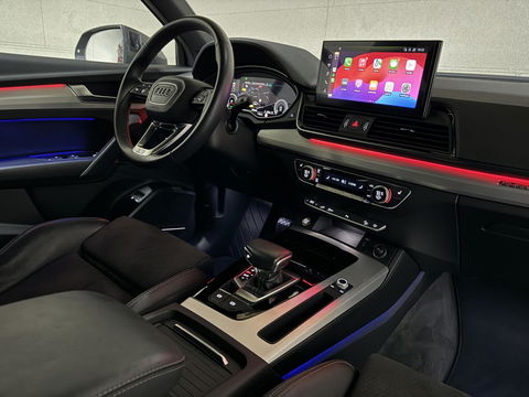 Audi Q5 Sportback 55 TFSI e BlackEdition S-Line Luchtvering Sfeer. Carplay