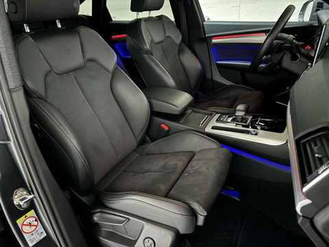 Audi Q5 Sportback 55 TFSI e BlackEdition S-Line Luchtvering Sfeer. Carplay