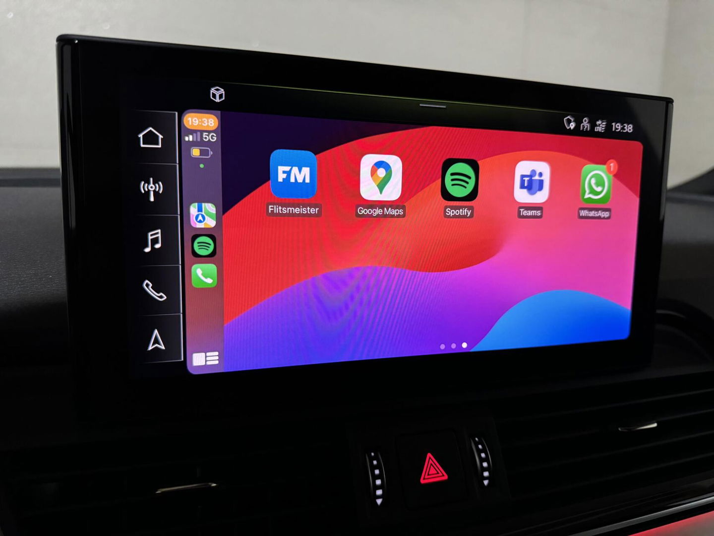 Audi Q5 Sportback 55 TFSI e BlackEdition S-Line Luchtvering Sfeer. Carplay