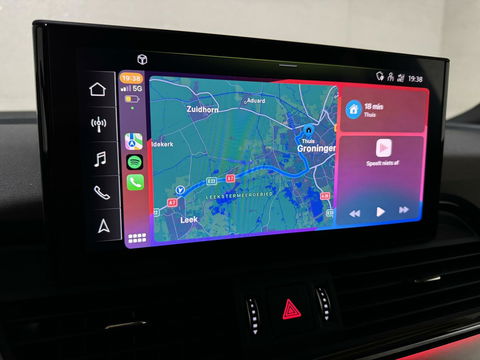 Audi Q5 Sportback 55 TFSI e BlackEdition S-Line Luchtvering Sfeer. Carplay