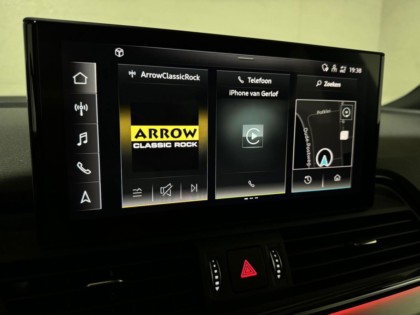 Audi Q5 Sportback 55 TFSI e BlackEdition S-Line Luchtvering Sfeer. Carplay