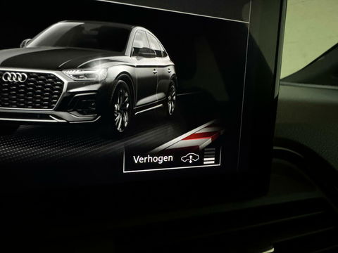 Audi Q5 Sportback 55 TFSI e BlackEdition S-Line Luchtvering Sfeer. Carplay