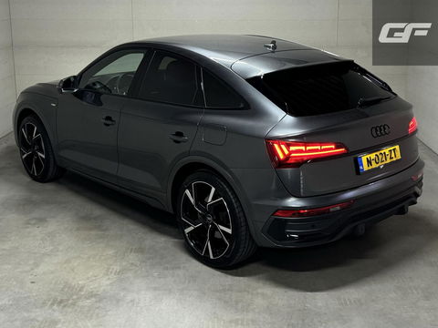 Audi Q5 Sportback 55 TFSI e BlackEdition S-Line Luchtvering Sfeer. Carplay