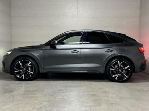 Audi Q5 Sportback 55 TFSI e BlackEdition S-Line Luchtvering Sfeer. Carplay