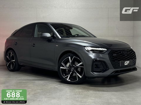 Audi Q5 Sportback 55 TFSI e BlackEdition S-Line Luchtvering Sfeer. Carplay