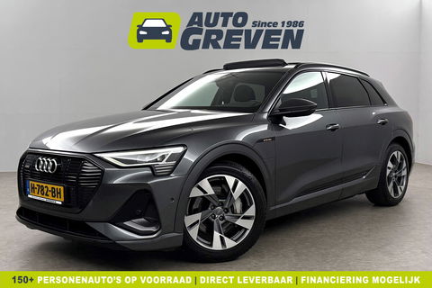 Audi e-tron 50 quattro Launch edition S-Line 71 kWh 313PK Pano Sfeer Memory Virtual Clima Cruise Carplay LED Navi PDC 20"LMV