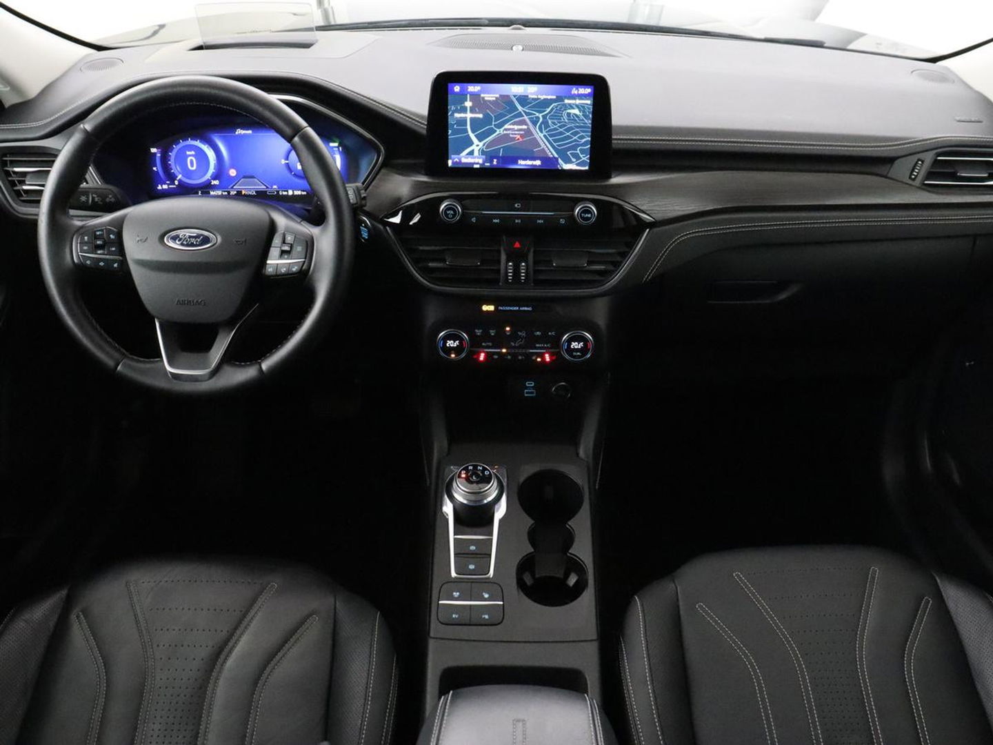 Ford Kuga 2.5 PHEV Vignale | Panoramadak | Leder | Head-Up | Stoel & stuurverwarming | Camera | Adaptive cruise | B&O Sound | Carplay | Navigatie | Full LED | Keyless