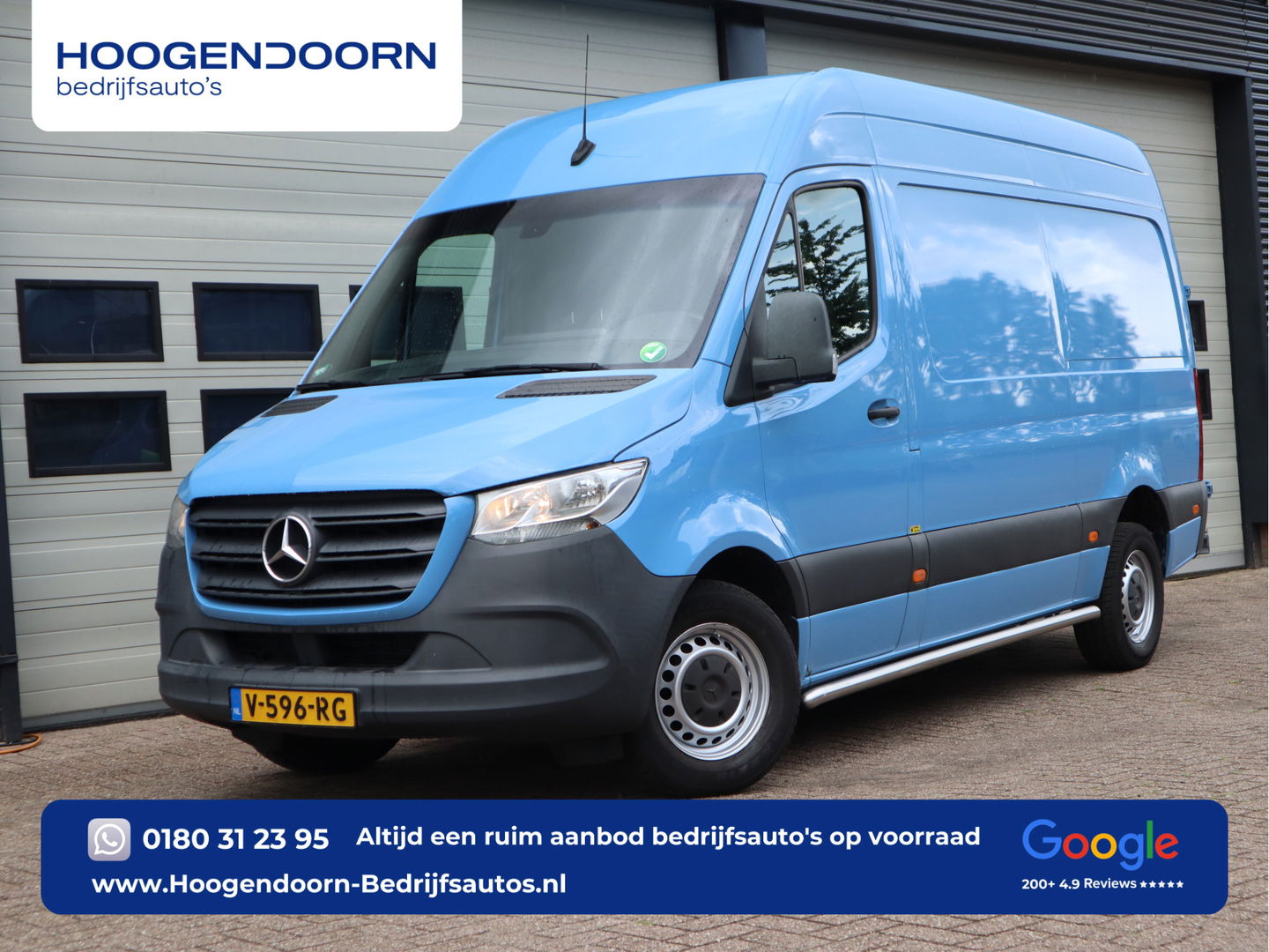 Mercedes-Benz Sprinter 314 CDI Automaat L2H2 RDW Euro 6 - Trekhaak - Airco - 3 Zits