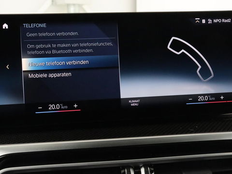 BMW 3-serie 320e M Sport | Head-Up | Adaptive cruise | Trekhaak | Leder | Stoelverwarming | Camera | Keyless | Adaptief LED | Carplay | Sfeerverlichting | Navigatie