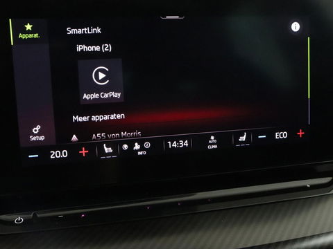 Škoda Octavia 1.4 TSI RS iV PHEV | Head-Up | Stoel & stuurverwarming | Adaptive cruise | Standkachel | Matrix LED | Massage | Alcantara | Camera | Carplay | Memory | Canton Sound | Virtual Cockpit | Side Assist
