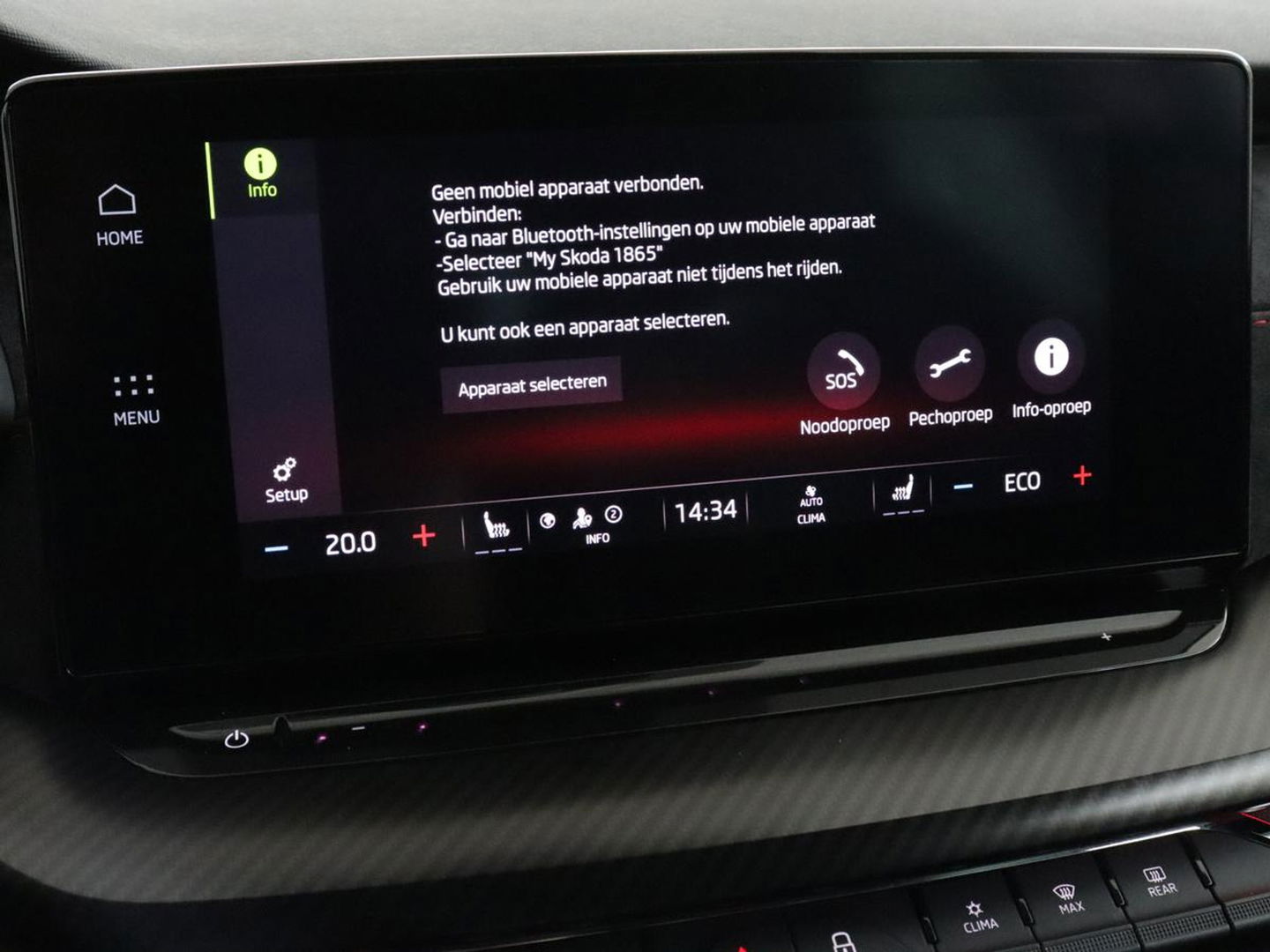 Škoda Octavia 1.4 TSI RS iV PHEV | Head-Up | Stoel & stuurverwarming | Adaptive cruise | Standkachel | Matrix LED | Massage | Alcantara | Camera | Carplay | Memory | Canton Sound | Virtual Cockpit | Side Assist