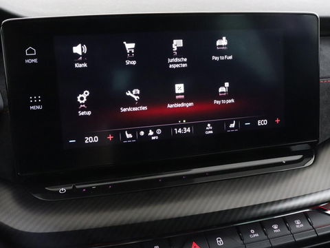 Škoda Octavia 1.4 TSI RS iV PHEV | Head-Up | Stoel & stuurverwarming | Adaptive cruise | Standkachel | Matrix LED | Massage | Alcantara | Camera | Carplay | Memory | Canton Sound | Virtual Cockpit | Side Assist
