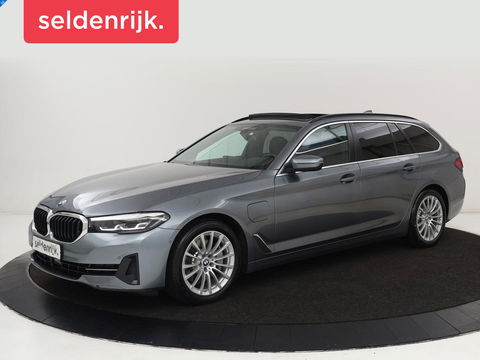 BMW 5 Serie 530e High Executive | Panoramadak | Head-Up | Adaptive cruise | Trekhaak | Bowers & Wilkins | Leder | Stoelverwarming | 360 Camera | Carplay | Keyless | Navigatie