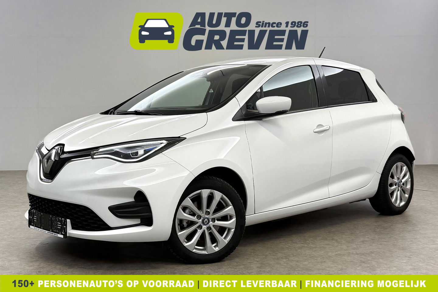 Renault ZOE 52 kWh EXPERIENCE Limousine Huur-Accu LED Carplay Virtual Clima Cruise Navi PDC 16''LMV