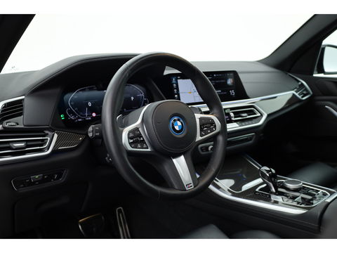 BMW X5 xDrive45e M Sport | Pano | HUD | Carbon int. | Elek. Trekhaak | Laser LED | 360cam | 22''