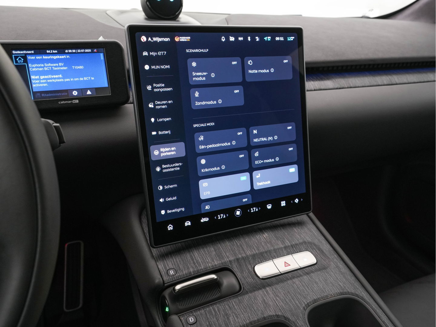 NIO eT7 100 kWh (ex accu) [ 3-Fase ] *PANO | HEAD-UP | FULL-LEATHER | FULL-LED | ADAPTIVE-CRUISE | MEMORY-PACK | KEYLESS | COMFORT-SEATS | AIR-SUSPENSION | 20''ALU | TOWBAR*