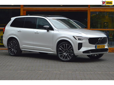 Volvo XC90 T8 AWD Ultra Dark | Luchtvering | Facelift | Bowers & Wilkins | Geventileerde stoelen | 360° Camera | Trekhaak |