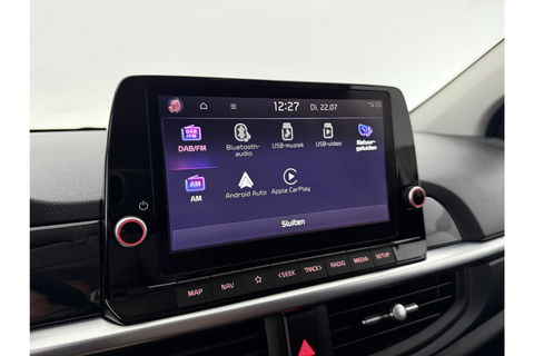 Kia Picanto 1.0 DPi GT-Line Clima Camera Carplay Cruise LED Navi PDC Leder 15"LMV