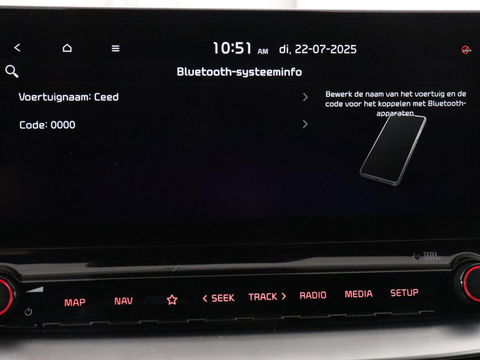 Kia Ceed 1.5 T-GDi GT-Line | Leder/Alcantara | Stoel & stuurverwarming | JBL Sound | Adaptive cruise | Camera | Carplay | Keyless | Navigatie | Full LED