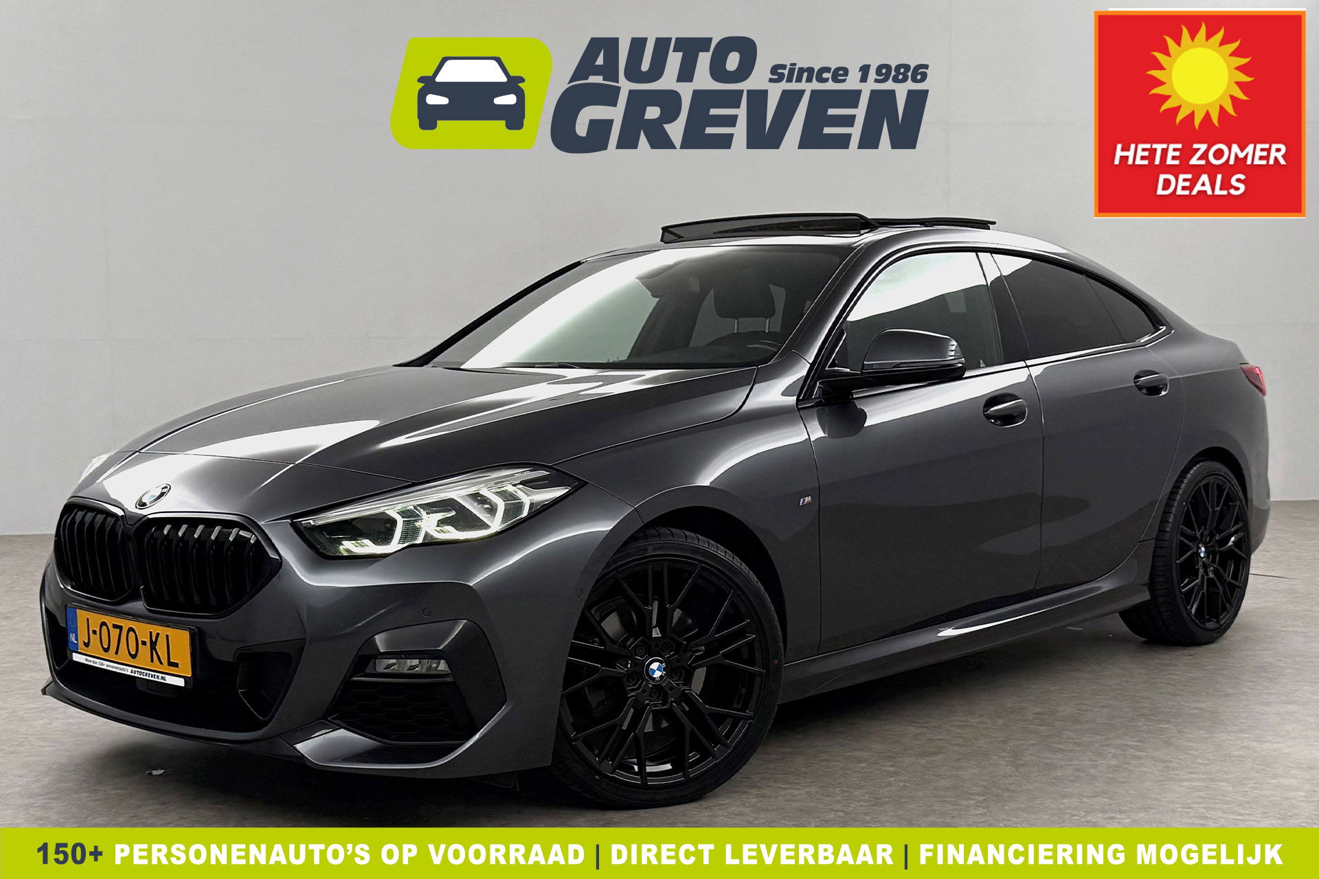 BMW 2 Serie Grand Coupé 218i High Executive M-Sport 141PK Pano Sfeerverl LED 19"LMV Carplay Camera Clima Virtual Navi PDC
