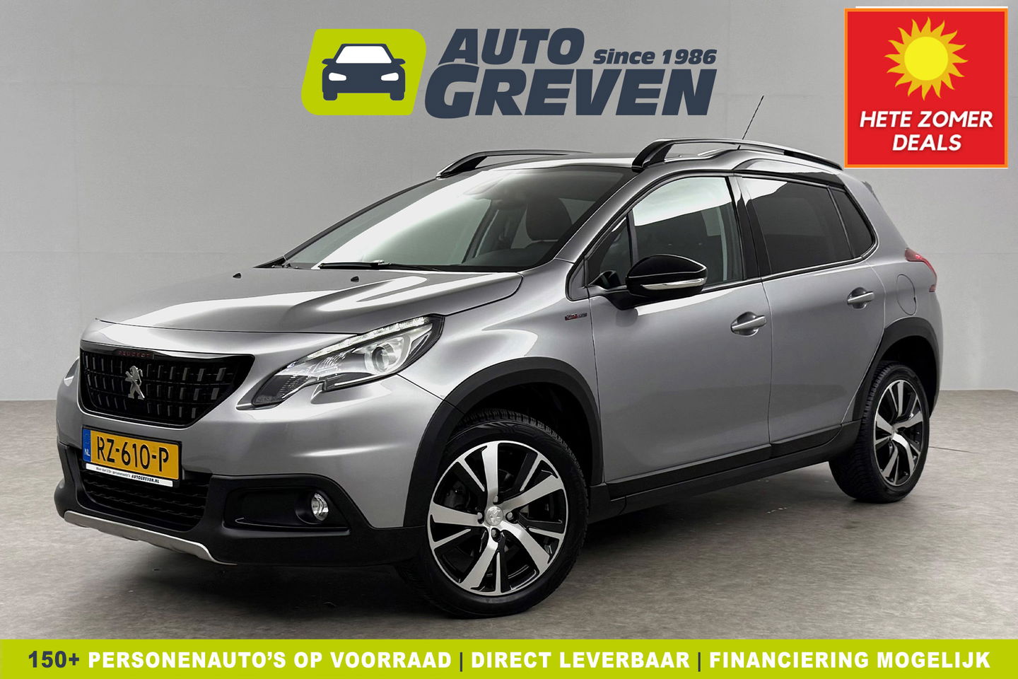 Peugeot 2008 1.2 110PK PureTech GT-Line Sfeerverl. Camera Carplay LED Pano Trekhaak Clima Cruise Navi PDC 17''LMV