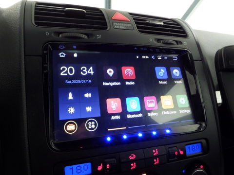 Volkswagen Golf 3.2 V6 R32 DSG Automaat Stoelverwarming Navigatie Bluetooth Alcantara Cruise-control 18"Cadiz velgen
