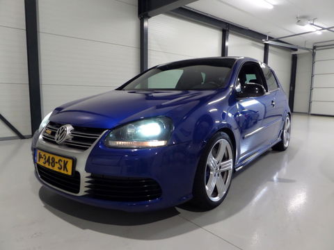 Volkswagen Golf 3.2 V6 R32 DSG Automaat Stoelverwarming Navigatie Bluetooth Alcantara Cruise-control 18"Cadiz velgen
