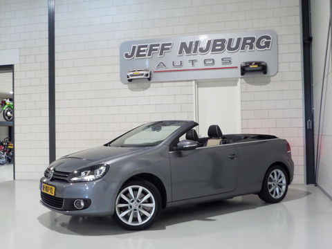 Volkswagen GOLF Cabriolet 1.4 TSI DSG Highline "Automaat" Xenon-LED Apple-Carplay Leer Stoelverwarming Camera Trekhaak DAB+