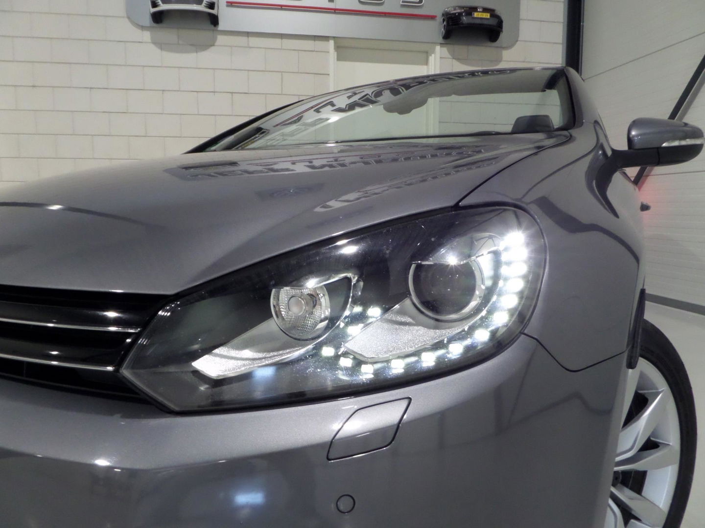 Volkswagen GOLF Cabriolet 1.4 TSI DSG Highline "Automaat" Xenon-LED Apple-Carplay Leer Stoelverwarming Camera Trekhaak DAB+