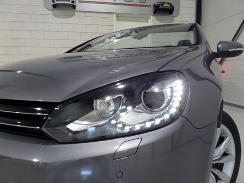 Volkswagen GOLF Cabriolet 1.4 TSI DSG Highline "Automaat" Xenon-LED Apple-Carplay Leer Stoelverwarming Camera Trekhaak DAB+