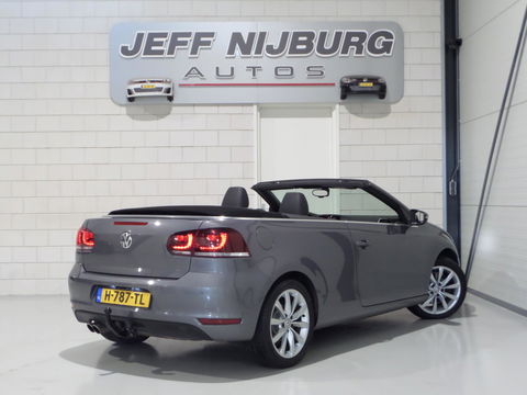 Volkswagen GOLF Cabriolet 1.4 TSI DSG Highline "Automaat" Xenon-LED Apple-Carplay Leer Stoelverwarming Camera Trekhaak DAB+