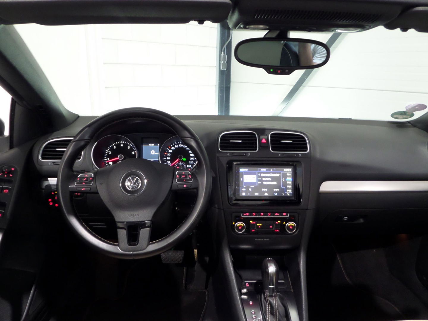 Volkswagen GOLF Cabriolet 1.4 TSI DSG Highline "Automaat" Xenon-LED Apple-Carplay Leer Stoelverwarming Camera Trekhaak DAB+