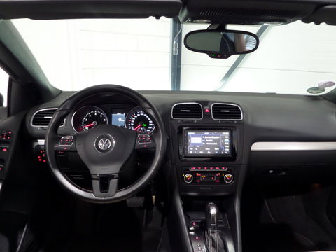 Volkswagen GOLF Cabriolet 1.4 TSI DSG Highline "Automaat" Xenon-LED Apple-Carplay Leer Stoelverwarming Camera Trekhaak DAB+