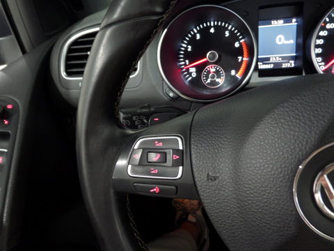 Volkswagen GOLF Cabriolet 1.4 TSI DSG Highline "Automaat" Xenon-LED Apple-Carplay Leer Stoelverwarming Camera Trekhaak DAB+