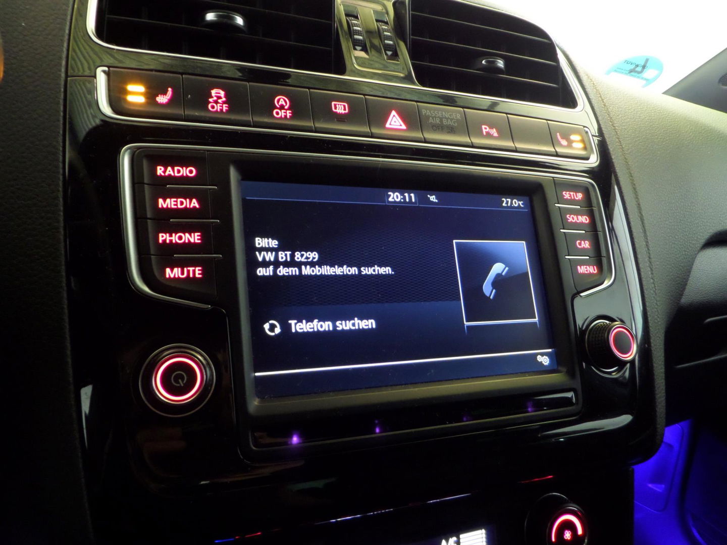 Volkswagen Polo 1.8 TSI GTI Full-LED Apple-Carplay Milltek Maxton OZ-velgen Big brake kit Stoelverwarming Dynaudio