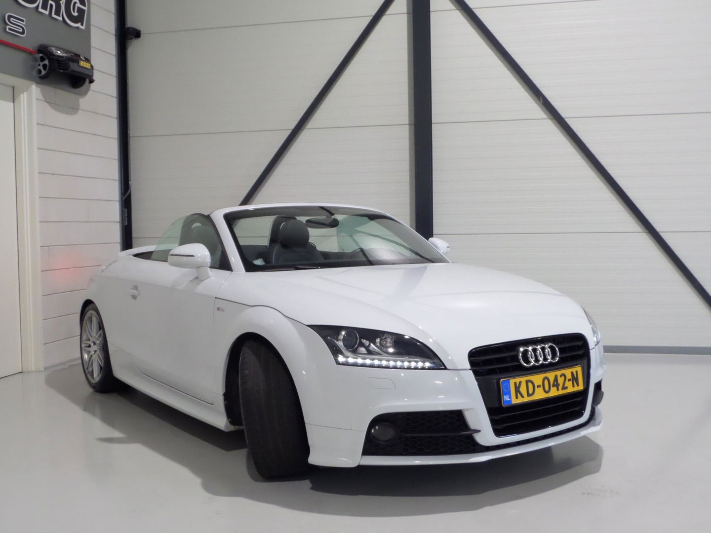 Audi TT Roadster 1.8 TFSI Advance Sport "Nieuwe ketting" "Automaat" 2x S-Line Xenon-LED Leder-Alcantara Stoelverwarming Navigatie