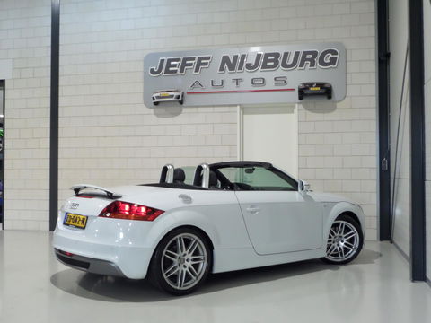 Audi TT Roadster 1.8 TFSI Advance Sport "Nieuwe ketting" "Automaat" 2x S-Line Xenon-LED Leder-Alcantara Stoelverwarming Navigatie